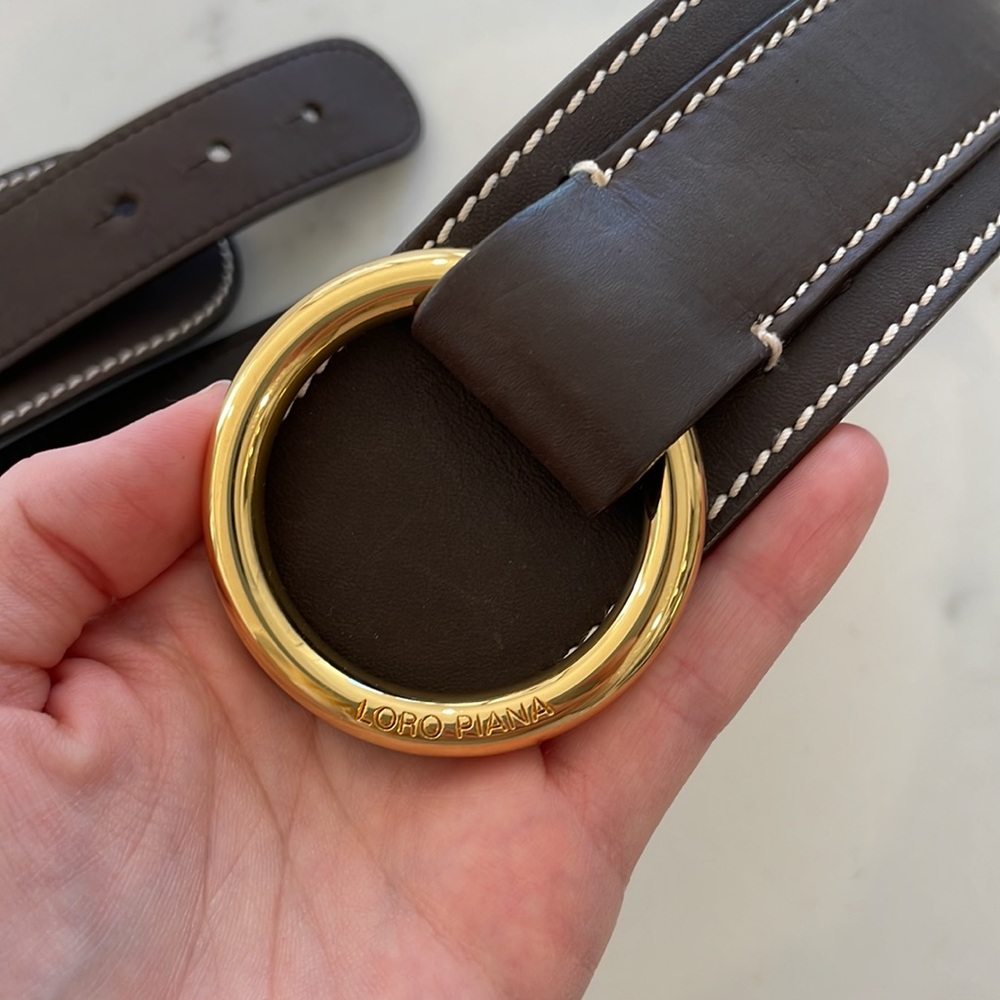 Loro piana belt